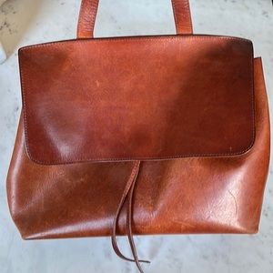 Mansur Gavriel Lady Bag - Rich Brown
